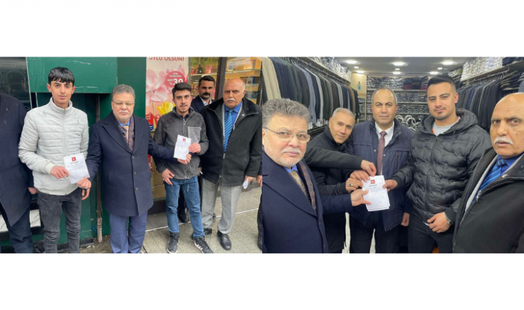 Yeniden Refah Partili İbrahim Gök:Ağrı’da teşkilat ve esnafla buluştu