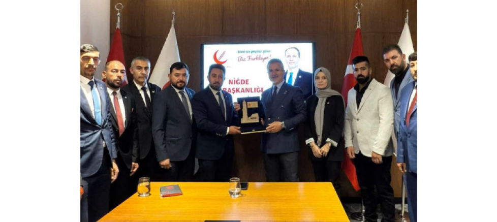 YENİDEN REFAH PARTİSİ GENEL BAŞKAN YARDIMCISI SUAT KILIÇ NİĞDE’Yİ ZİYARET ETTİ