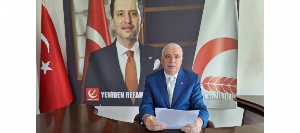 Yeniden Refah Partisi Genel Merkez Elazığ İl Sorumlusu Cemal Yurtlu’dan Ramazan Ayı Mesajı