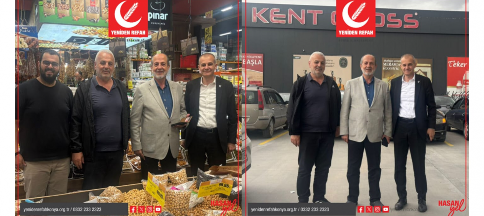 Yeniden Refah Partisi'nden Esnafa Ziyaret