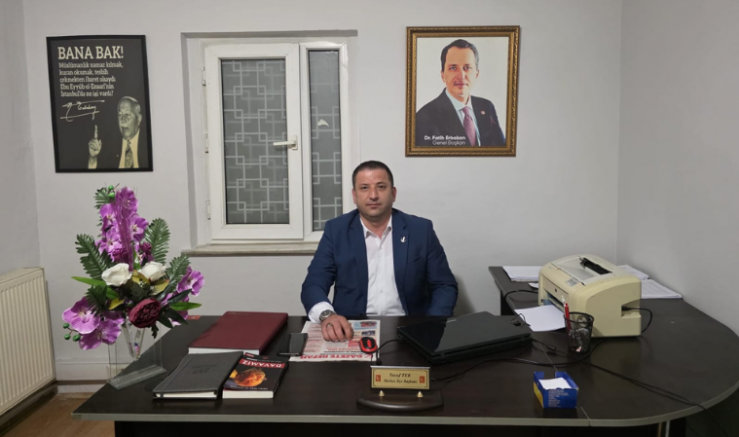 YUSUF TEK, YENİDEN REFAH PARTİSİ BOLU MERKEZ İLÇE BAŞKANLIĞI GÖREVİNE GETİRİLDİ